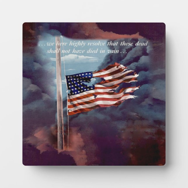 Abgefallen, aber nicht vergessen Raucher- und Torf Fotoplatte (Vorderseite)