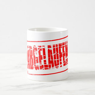 Abgelaufen Kaffeetasse