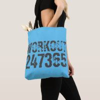 Abgelaufener und kratzter Text Workout 247365 Blau