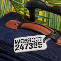 Abgelaufener und kratzter Text Workout 247365 schw