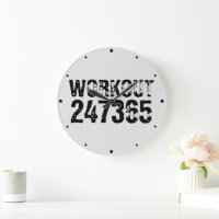 Abgelaufener und kratzter Text Workout 247365 schw