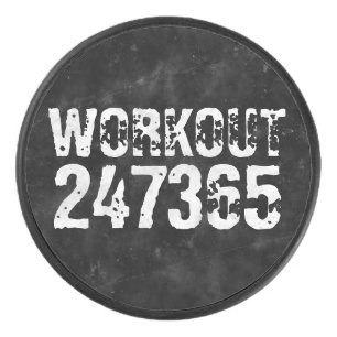 Abgelaufener und kratzter Text Workout 247365 Vint Eishockey Puck