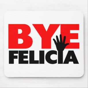Abgelegene Felicia-Handwelle Mousepad