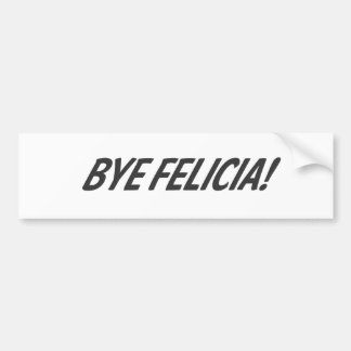 Abgelegenes Felicia! Autoaufkleber