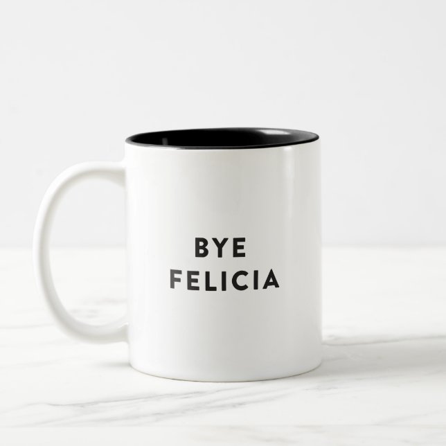 Abgelegenes Felicia Zweifarbige Tasse (Links)