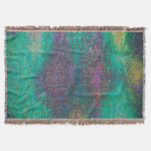 Abgenutzt und grün gereift mit Zyanenton