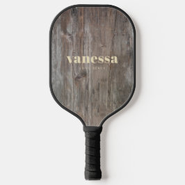 Abgenutzte Planken Minimale Moderne Klassische Nam Pickleball Schläger