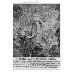 Abgenutzte Stelle Junipero Serra