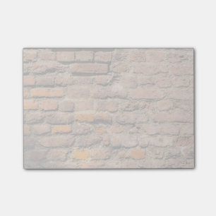 Abgenutzte Ziegelsteine 2 Post-it Klebezettel