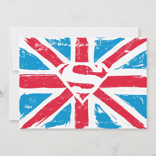 Abgenutzter S-Schild über der Flagge (Vorderseite)