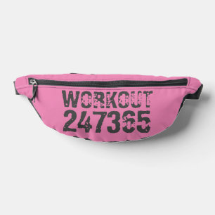 Abgenutzter und zerkratzter Text Workout 247365 pi Bauchtasche