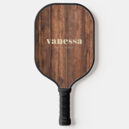 Abgenutztes Schneidbrett Minimaler moderner klassi Pickleball Schläger