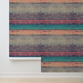 Abgenutztes Vintage-Holz Tapete