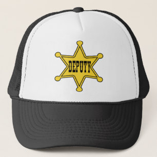 Abgeordneter Badge Hat Truckerkappe