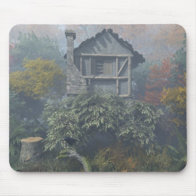 Abgeschieden durch Natur Mousepad (Vorne)