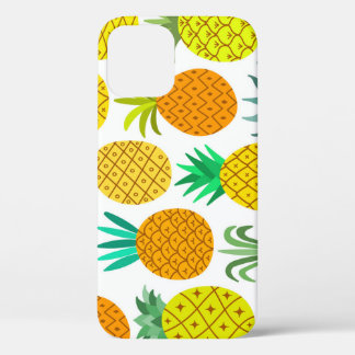 Abgeschiedene Ananas: Vintages nahtloses Muster. Case-Mate iPhone Hülle