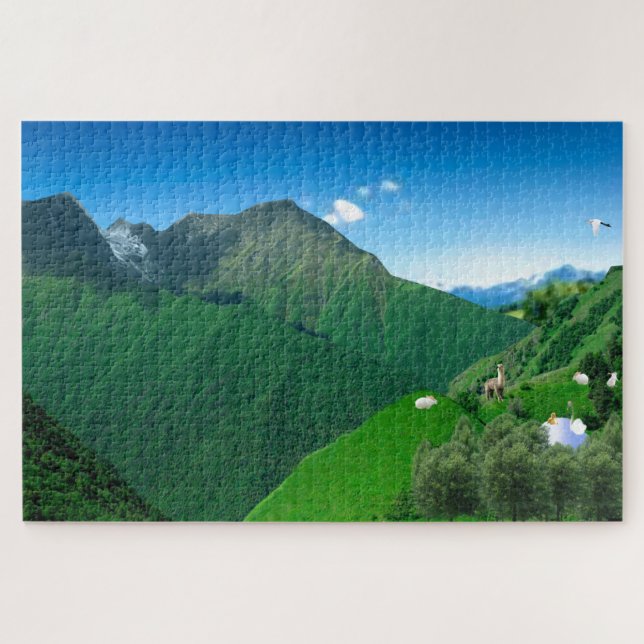 Abgeschiedene Cove Puzzle (Horizontal)