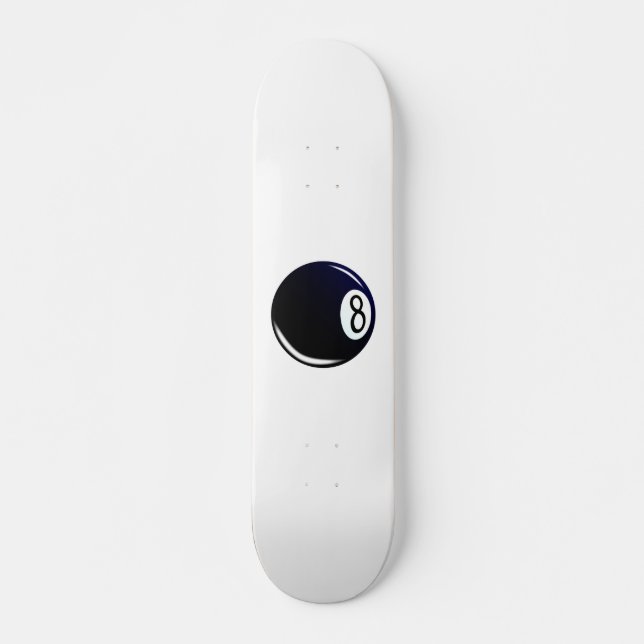 Abgeschiedener Aight Ball Skateboard (Vorne)