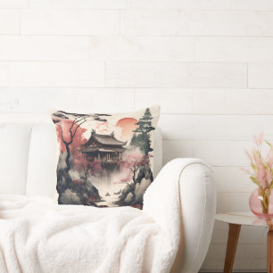 Abgeschiedenes Haus im Osten. Kissen