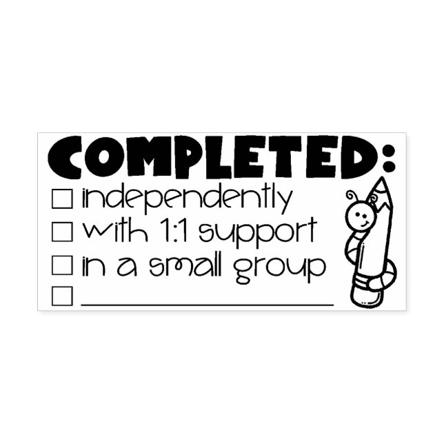 Abgeschlossene Briefmarke - Briefmarke des Lehrers Gummistempel (Prägung)