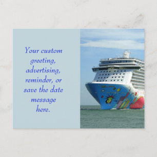 Abgespaltene laufende Gewohnheit Ankündigungspostkarte