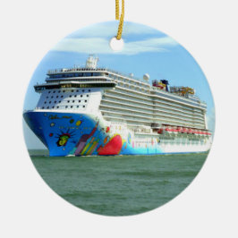 Abgespaltenes laufendes datiertes keramikornament