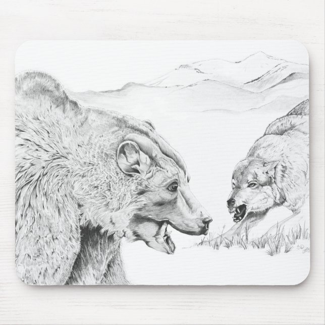 Abgestellt - Mousepad (Vorne)