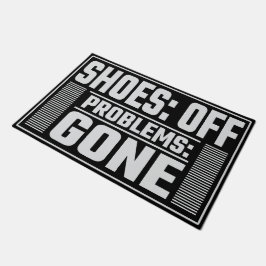 Abgestellt, Stress abseits des Eingangs Fußmatte