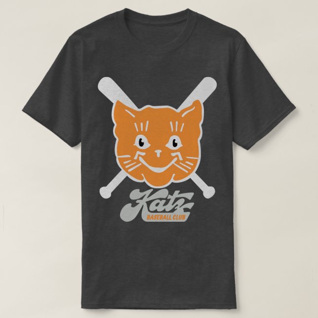 Abgestorben Kansas City Katz Baseball Club 1961 T-Shirt (Design vorne)