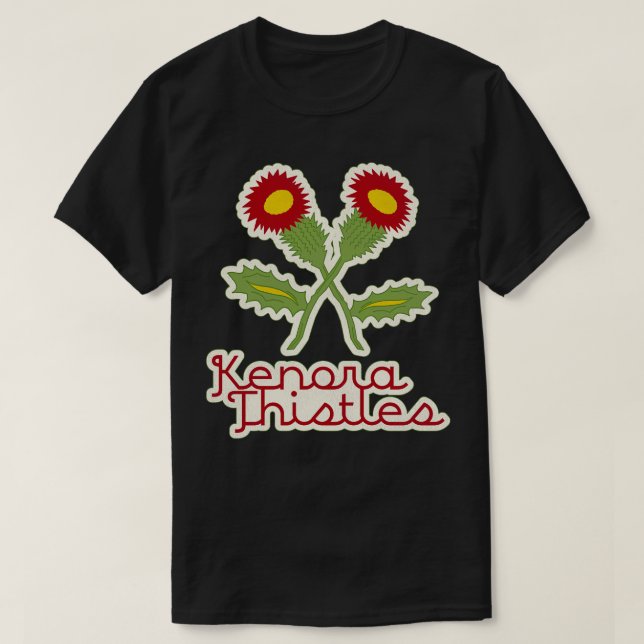 Abgestorbene Kenora Thistles Hockey Team 1 T-Shirt (Design vorne)