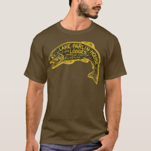 Abgestorbener Lake Parlin Jackman Bahnhof Maine Ge T-Shirt