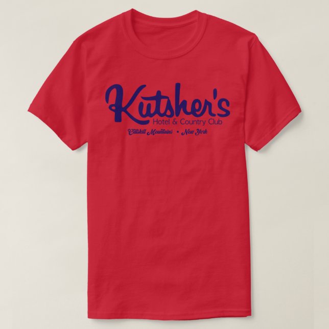 Abgestorbenes Catskills Resort Kutshers Hotel and  T-Shirt (Design vorne)