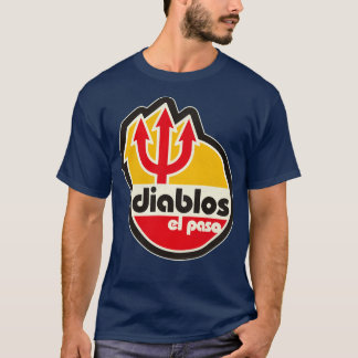 Abgestorbenes El Paso Diablos Baseball Team T-Shirt