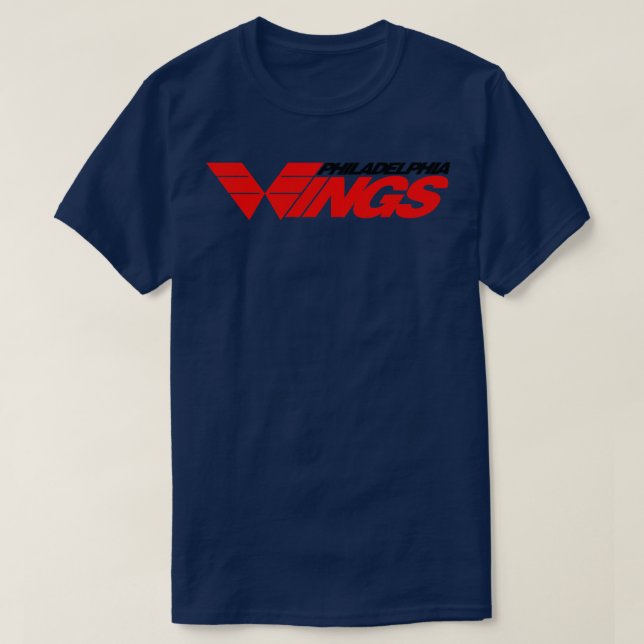 Abgestorbenes Philadelphia Wings Lacrosse Team T-Shirt (Design vorne)