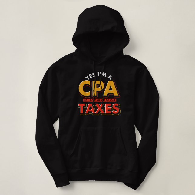 Abgestufte Abgaben für die Rechnungslegung öffentl Hoodie (Design vorne)