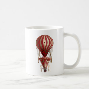 Abgestuftes Heißluft-Ballon-Druck-Rot Tasse
