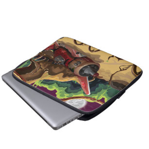 Abgestürzte Kampfflugzeuge aus dem Weltkrieg Laptopschutzhülle