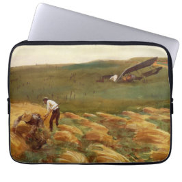 Abgestürztes Flugzeug (von John Singer Sargent) Laptopschutzhülle