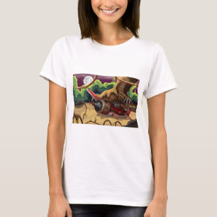Abgestürztes Kampfflugzeug des Zweiten Weltkriegs T-Shirt