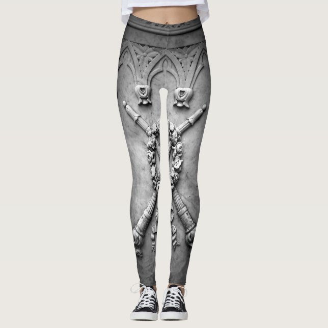 Abgestürztes Licht verloren Leggings (Vorderseite)
