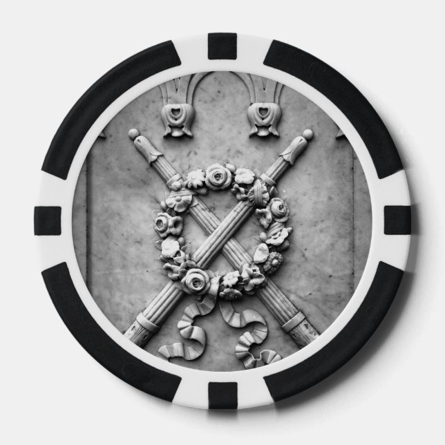 Abgestürztes Licht verloren Pokerchips (Vorderseite)