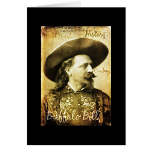 Abgetragener Buffalo Bill-Cowboy