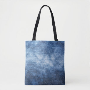 Abgetragener Denim-Stoff, texturierter Hintergrund