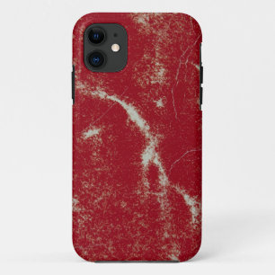 Abgetragenes Rot Case-Mate iPhone Hülle