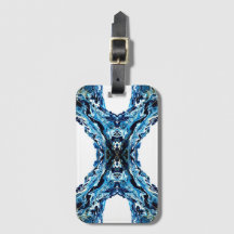 Abgrund-Abstrakt-Navyblau-Gold-Weiß-Fluid-Art