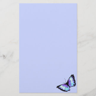 "Abgrund" (blauer Schmetterling) Briefpapier