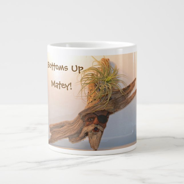 Abgründe Up Matey Jumbo-Tasse (Vorderseite)
