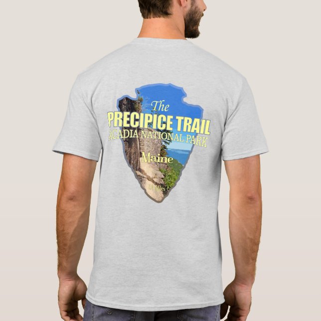 Abgrundweg (Pfeilspitzen) T-Shirt (Rückseite)