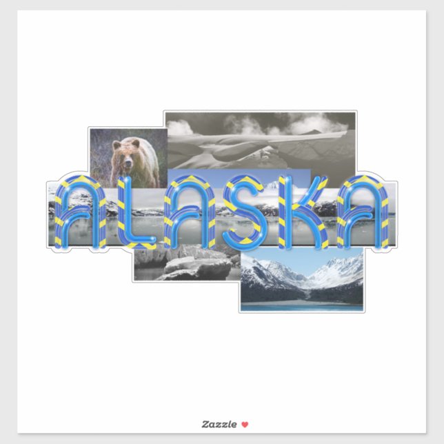 ABH Alaska Aufkleber (Blatt)