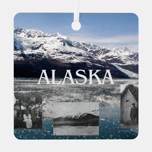 ABH Alaska Ornament Aus Metall (Rückseite)